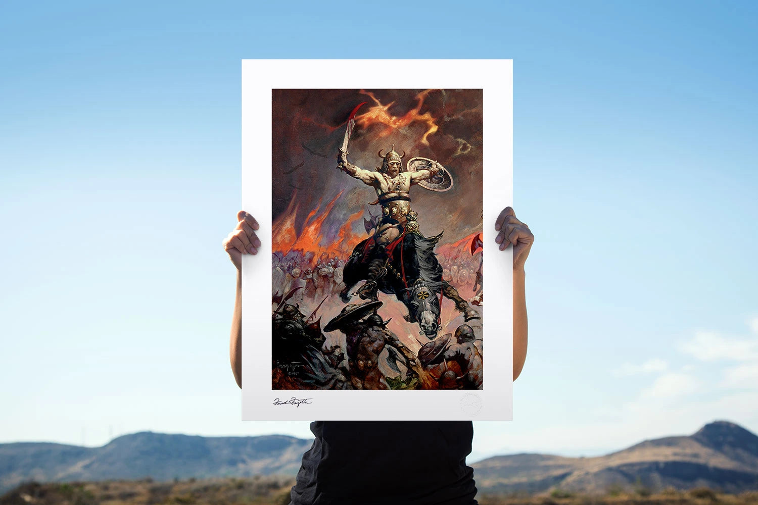 Sideshow Collectibles The Berserker Fine Art Print