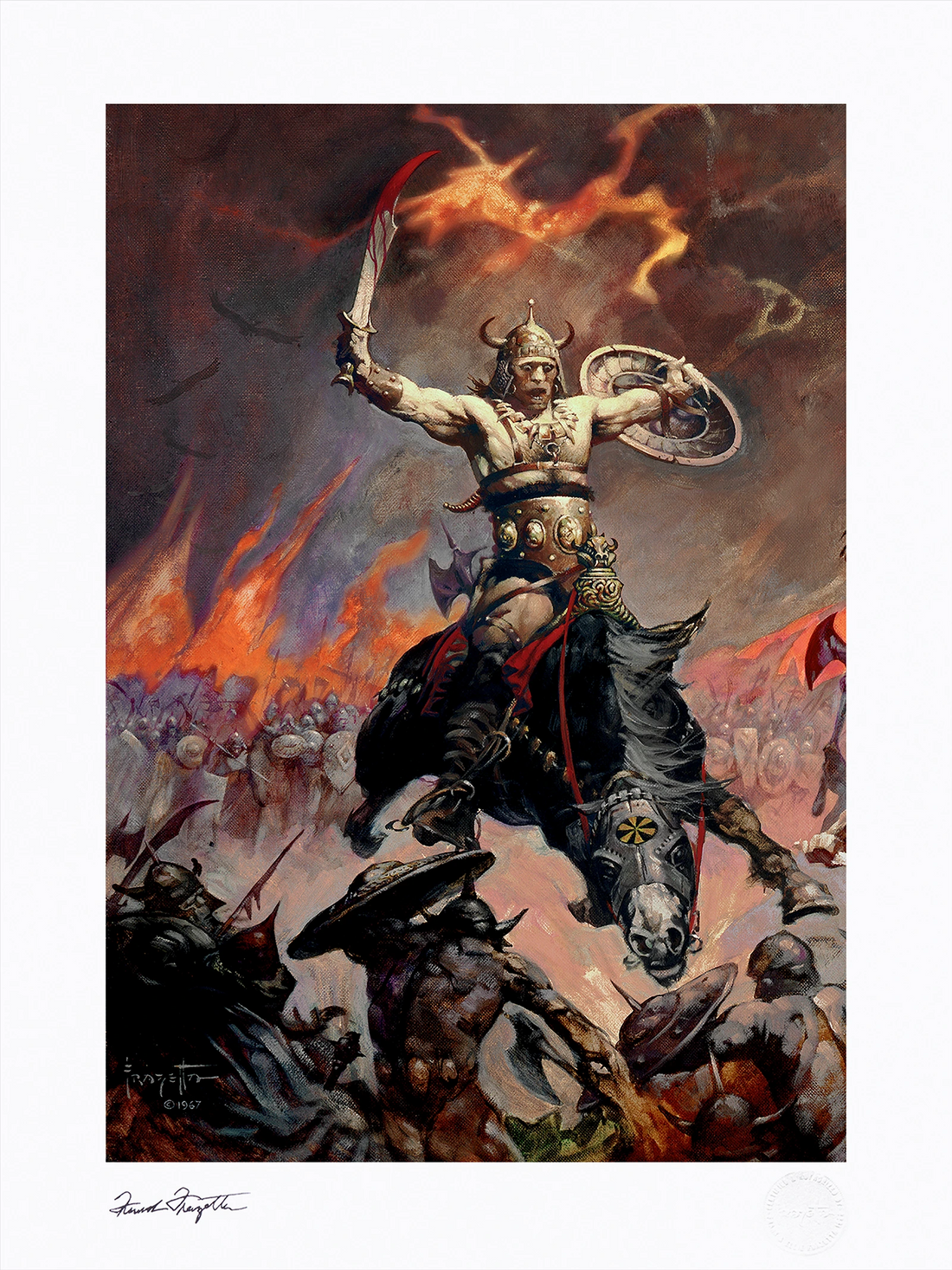 Sideshow Collectibles The Berserker Fine Art Print