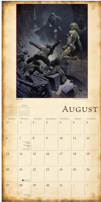 Calendars – Frazetta Art Museum