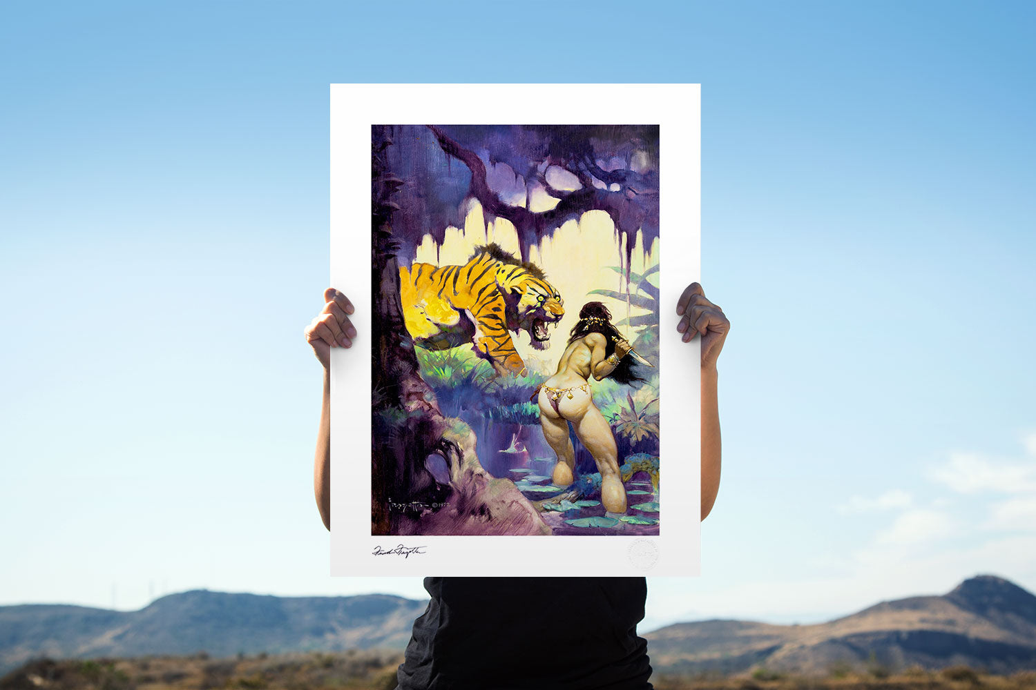 Sideshow Collectibles Escape from Venus Fine Art Print