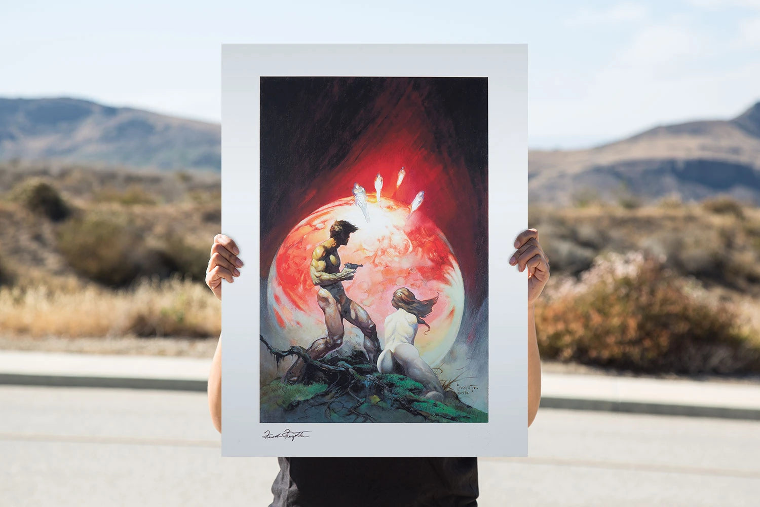 Sideshow Collectibles Red Planet Fine Art Print